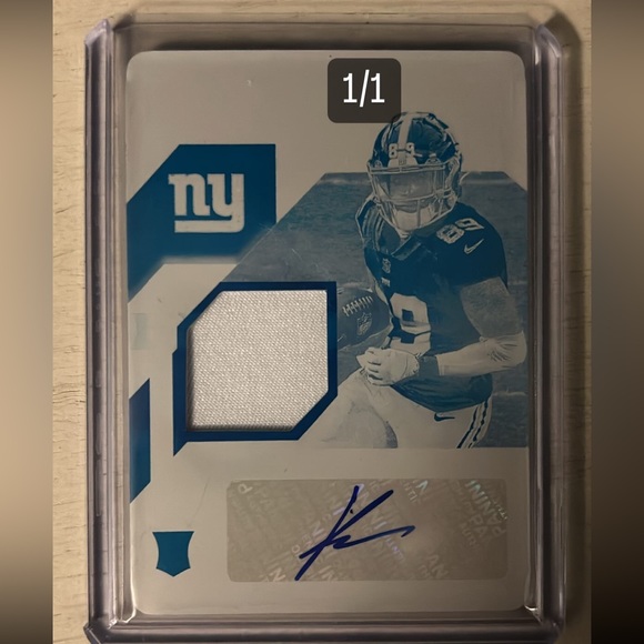 1/1 xr Kadarius, Tony rookie auto patch printing plate 1/1🔥🔥 - Picture 1 of 2